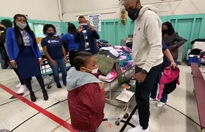 Khris Middleton gives back to MPS students as part of his 12 Days of Khrismas