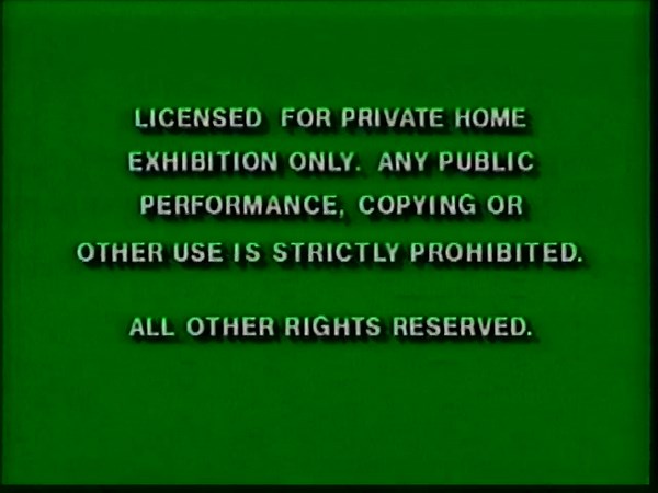 A Walt Disney Christmas (1982, 1994) VHS Files