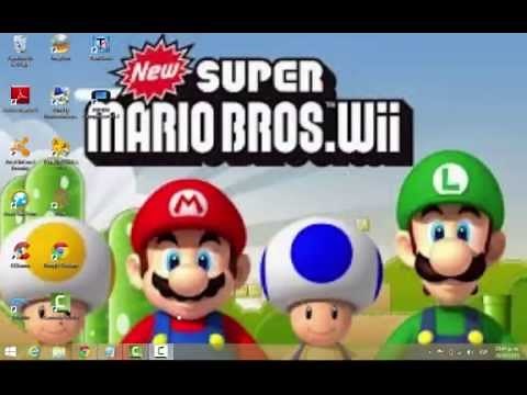 Descargar New Super Mario Bros Wii NTSC