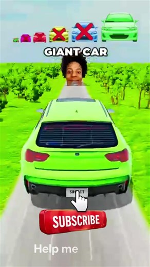 Cars VS Giant Shrek 🚗 | BeamNG #beamngdrive #beamngcrash #gaming