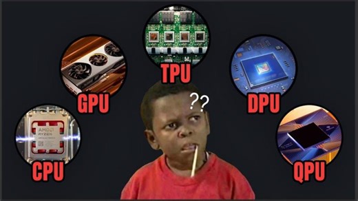 CPU vs GPU vs TPU vs DPU vs QPU: The Real Brains Inside Your Computer | Reza Baradaran Gazorisangi