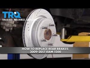 How To Replace Rear Brakes 2009-2018 Ram 1500