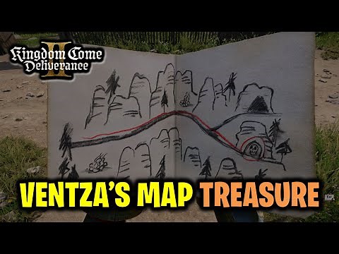 Ventza's Map - Treasure Location | Kingdom Come Deliverance II (KCD2)