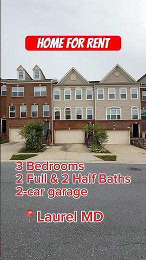 Rental Home Tour in Laurel MD #realestate #forrent