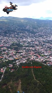 Hermosa vista de la Ciudad desde el Área de juegos del Bosque Calanterique a 500 metros de altura. | Siguatepeque y Honduras desde el Aire.
