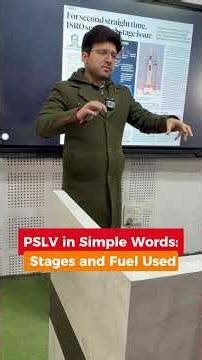 PSLV in Simple Words Stages and Fuel Used | Best IAS Academy | 8999396000| Sumit Sir