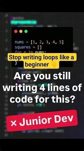 Why Senior Python Devs Only Write One Line of Code in 🐍