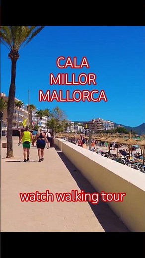MALLORCA 🇪🇸 | Sunny Beach Walk 🌊 | Summer 2026 | 4K #travel #4k #beach #mallorca