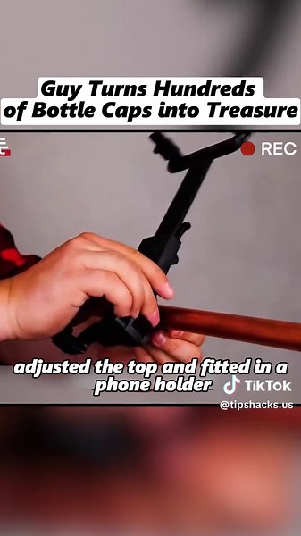 DIY Homemade Treadmill Using Melted Plastic Caps and Wood