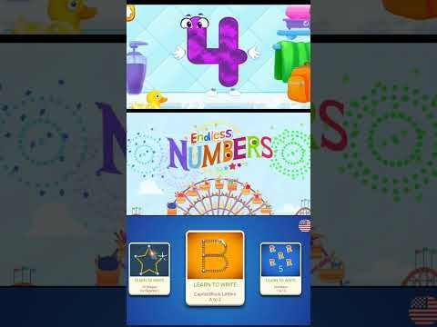 Endless Numbers VS Letter School VS Save The Numbers Count 4