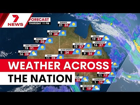 National weather update for Australia | 7NEWS