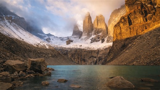 ¿Visitarías este lago remoto de montaña?