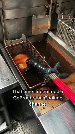 Deep Fried GoPro for Cooking Channel