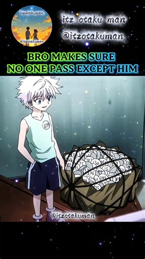 Killua REFUSES to Let Anyone Pass… Except HIM 😳🔥