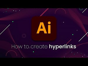 How to create hyperlinks in Adobe Illustrator