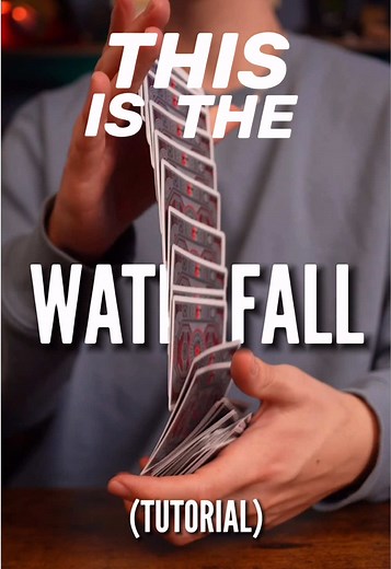 Master Card Shuffling with the Waterfall Technique