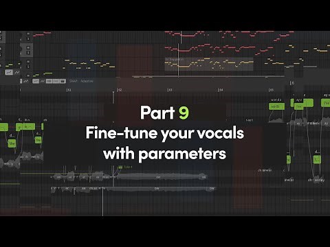 Synthesizer V Studio English Tutorial, Pt. 9 - Fine-Tuning Your Vocals with Parameters