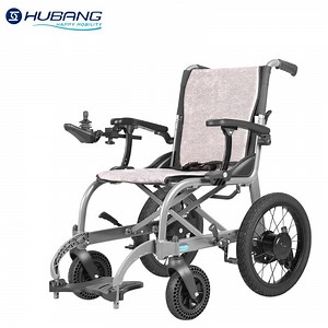 [Hot Item] New Foldable Extra Wide Power Motorized Electric off Road Wheelchair for Outdoor