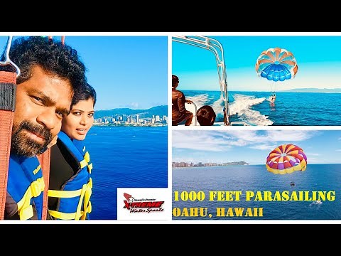 Xtreme (1000 feet) Parasailing in Oahu, Hawaii
