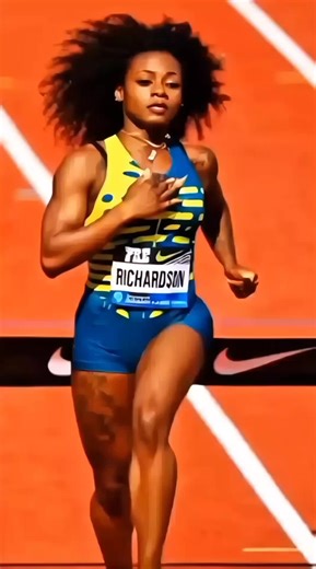 🏆 sha'Carri Richardson –The Comeback Queen of the Track!#shacarririchardson #trackqueen #worldchampion #usaviral #speedlegend