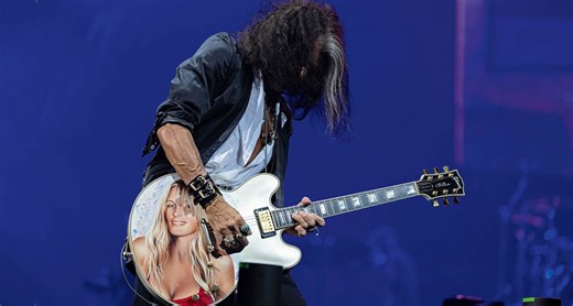 Joe Perry on how the most romantic thing he has ever done involved a custom-painted guitar