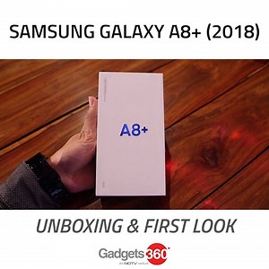 296K views · 283 shares | Samsung Galaxy A8+ (2018) has launched in India, bringing a lot of premium features to a mid-range price segment. Here's our unboxing and first look | Gadgets 360 | Facebook