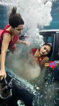 A wedding car with the bride and groom in it falls into the river, what happens next?