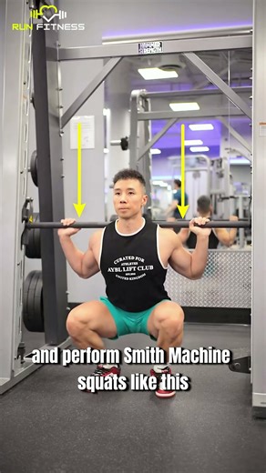 Smith Machine Squat Variations (KNOW THE DIFFERENCE!) #legs #legsworkout #legexercise