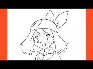 How To Draw May (Pokémon)