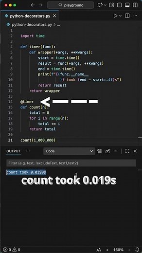 Master Python Decorators in 60 Seconds