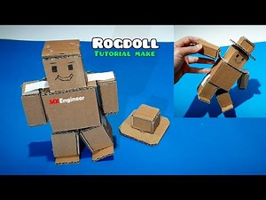 Make Cardboard Ragdoll tutorial
