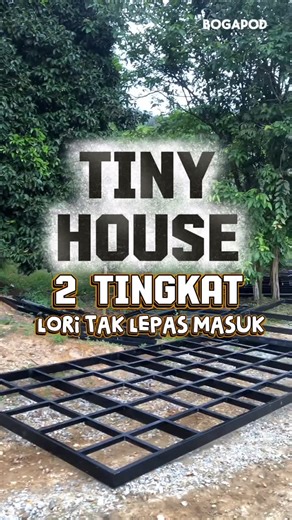 Bogapod | Antara kaedah apabila lori tak lepas masuk ke tapak. Buat rangka panel by panel dan sambungkan di tapak. Untuk tapak di tingkat 2. Jangan... | Instagram