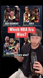 NBA era showdown: baby boomers vs millennials vs Gen X vs Gen Z