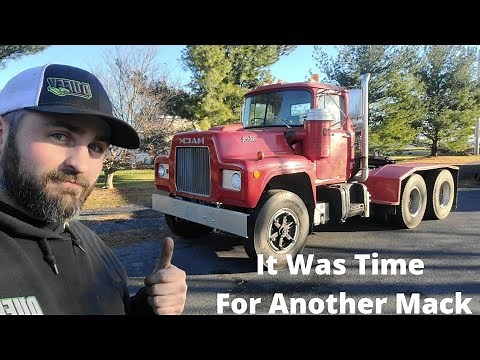 Old School Golden Bulldog Mack- Newest Truck Addition To The Fleet