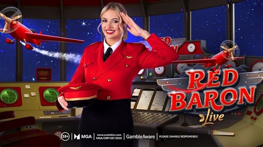 Evolution launches Red Baron, a strategic crash game with soaring multipliers - ﻿Games Magazine Brasil