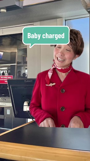 Travel hack for the new mamas! 😂😂😂😬 #cabincrewlife #travelhack #newmom #jeenieair