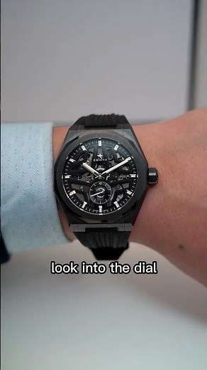 Zenith's NEW Black Ceramic Defy Skyline Skeleton - Watches & Wonders 2023