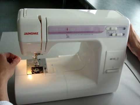 time2do: Janome 4618 Bobbin insertion and its Thread pick up