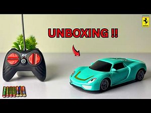 Fastest RC Ferrari Sports Car Unboxing & Review, Remote Control Toy Car, ToyStop