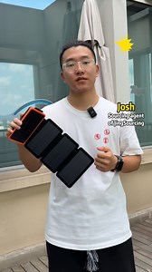 10K views · 99 reactions | The factory told me this solar power bank can be fully charged in 8 hours, but people online are claiming it takes 200 hours. Who is right? Click this video, and our agent Josh will test the product to show you the result. #solar #solarpower #powerbank | Jingsourcing.com | Facebook