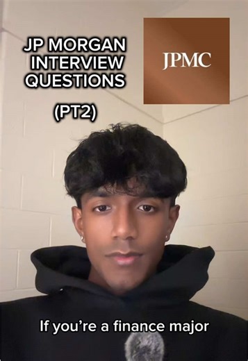 Follow for Part 3! I’m breaking down more real finance interview questions and the exact logic interviewers want to hear. If you can answer these well, you’re already ahead of some applicants. #JPMorgan #job #interview #questions #Nvidia