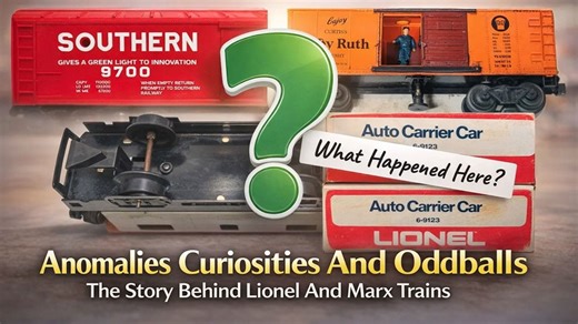 Anomalies curiosities and oddballs the story behind Lionel and Marx trains
