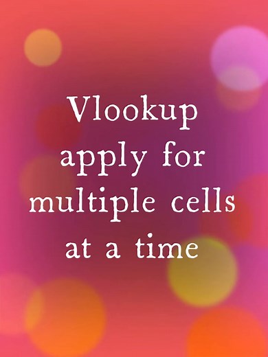 #ExcelVlookup #MultipleLookup #VlookupTricks #VlookupTips #VlookupWithMultipleValues #ExcelFormulas #ExcelAdvanced #ExcelLookup #ExcelDataAnalysis #ExcelMagic #ExcelSolutions #ExcelLearning #ExcelTutorial #ExcelHelp #ExcelExperts #ExcelFunctions #ExcelTraining #ExcelProductivity #ExcelMadeEasy #ExcelForEveryone | Ramesh Aitha