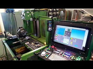 CNC Retrofit. First G-code run with Mach4.