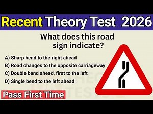 Driving Theory Test 2026 | 50 DVLA Style MCQs | UK Driving Theory Practice Questions