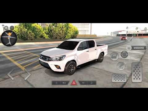 New Toyota Hilux Car Game | Real City Driving Simulator | Crazy 4x4 Gameplay on Android