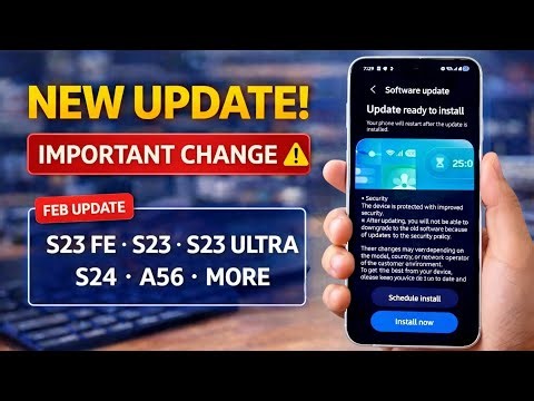 FINALLY NEW UPDATE - Samsung S23 Fe,S23+ S23 Ultra February Review - One Ui 8.5 is Next!