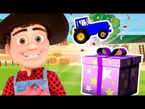 The Magic Box #1 - Let's Play with the Tractors at Zenon's Farm - Videos for Kids