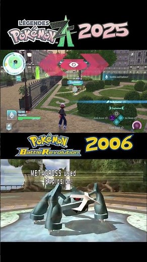 comparing moves from pokémon legends: Z-A (2025) to pokémon battle revolution (2006) part 2