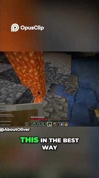 Blind Minecraft Gameplay And Discovering Lava & Water Creations